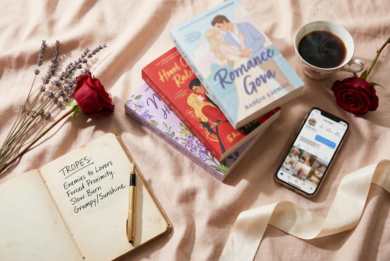 Romance subgenre map and trope signals on covers