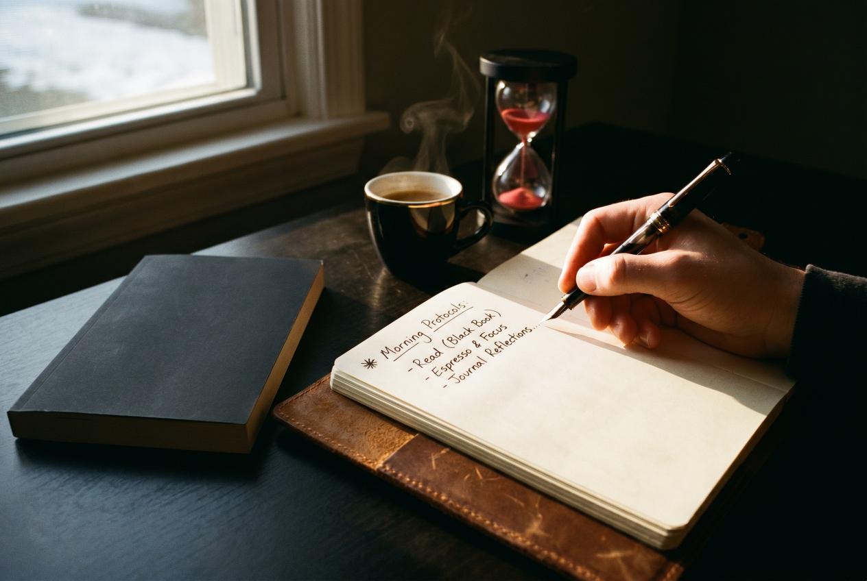 Self-help author platform stack — newsletter, podcast, social, speaking
